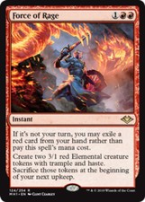 Force of Rage ~ Levemente Jogado Modern Horizons MTG Magic UltimateMTG Cartão Vermelho comprar usado  Enviando para Brazil