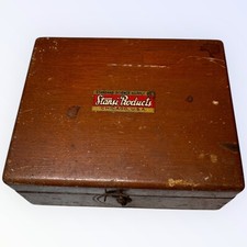 Usado, Antigo Conjunto de Peso Stansi 1 - 100 Gr Chicago Il Calibração Médica com Caixa de Madeira comprar usado  Enviando para Brazil