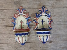 Coppia acquasantiera ceramica usato  Venzone