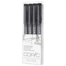 Copic black multiliner for sale  CANTERBURY