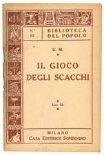Gioco degli scacchi. usato  Italia