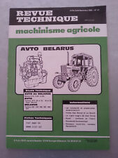 REVUE TECHNIQUE TRACTEUR AVTO BELARUS MTZ 50 52 80 82 550 552 560 562 800 820, używany na sprzedaż  Wysyłka do Poland