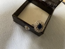 Bague saphir ceylan d'occasion  Tourny