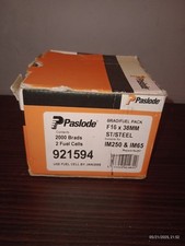 Paslode 38mm angled for sale  WALSALL