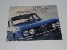 alfa romeo giulia super brochure usato alfa romeo giulia super brochure usato Villar Focchiardo