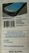 Pool fence diy for sale  Washington