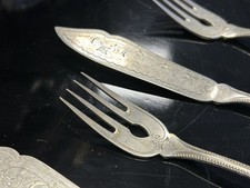 Fischbesteck silber 800 gebraucht kaufen  Nürnberg