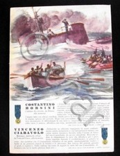 Wwii cartolina medaglie usato  Vimodrone