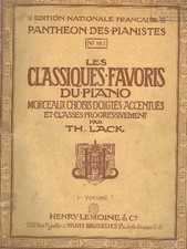 Classiques piano volume d'occasion  Bordeaux-
