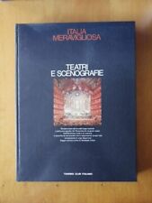 Italia meravigliosa teatri usato  Verdellino