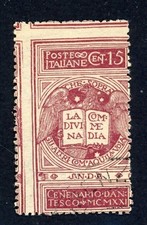 Regno 1921 cent usato  Firenze