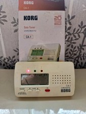 Afinador de guitarra cromática Korg CA-1 - Testado e funcionando AAA alimentado por bateria comprar usado  Enviando para Brazil