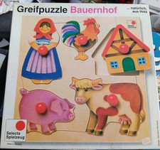 Selecta greifpuzzle steckpuzzl gebraucht kaufen  Hildesheim