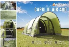 Vango capri iii for sale  GRAYS