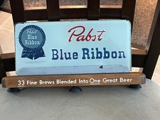 Usado, Placa de barra traseira de vidro e madeira Pabst 33 to One 11" por Price Brothers VINTAGE HTF comprar usado  Enviando para Brazil