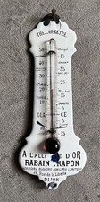 Thermomètre émaillé ancien d'occasion  Château-Renault