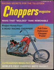 October 1972 choppers d'occasion  Expédié en Belgium