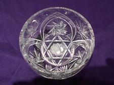 Lead crystal bowl for sale  Port Charlotte