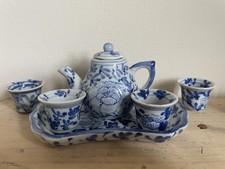 Vintage blue white for sale  CREDITON