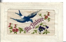 Carte postale brodée d'occasion  Loulay