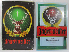 Blechschilder jägermeister we gebraucht kaufen  Gundelsheim