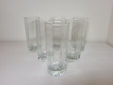 Copos Libbey vintage refrigerador de suco vidro transparente 5,5" conjunto de 6, usado comprar usado  Enviando para Brazil