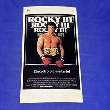 Rocky iii vecchio usato  Bari