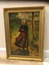 Vintage oil painting for sale  Massapequa Park