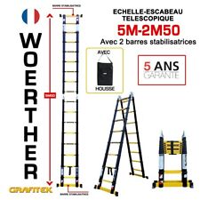 Escabeau télescopique fonctio d'occasion  Nice-
