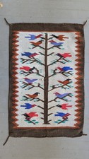 Tapete de tecelagem vintage Navajo Tree of Life pequeno 27 x 41 lã comprar usado Tapete de tecelagem vintage Navajo Tree of Life pequeno 27 x 41 lã comprar usado  Enviando para Brazil