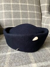 Vintage navy pillbox for sale  PETERBOROUGH