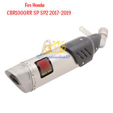 Sistema deslizante ponta silenciador tubo médio escape para Honda CBR1000RR SP2 2017-2019 comprar usado  Enviando para Brazil
