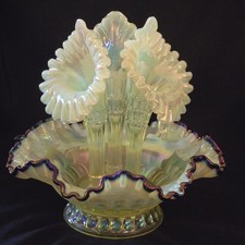 Fenton glass centerpiece for sale  Rockville