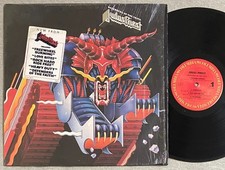JUDAS PRIEST Defenders of The Faith COLUMBIA LP w/ Lyric Inner Sleeve Shrink VG+ comprar usado  Enviando para Brazil