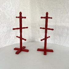 Red wooden mug for sale  DERBY