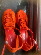 Minelli red suede for sale  HOUNSLOW