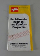 Prospekt broschüre fritzmeier gebraucht kaufen  Jever