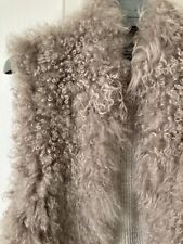 Curly shearling gilet for sale  UK