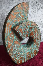 Copper verdigris abstract for sale  HERTFORD