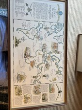 Vtg map showing for sale  SHERBORNE
