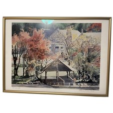 Framed print mountain for sale  Lexington