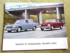 Vintage catalogue triumph d'occasion  Dammarie