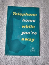 Gpo leaflet 1962 for sale  DROITWICH