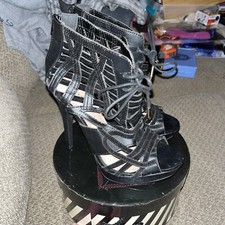 Shoedazzle black strappy for sale  Mechanicsville