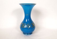 Vase opaline bleue d'occasion  Tréguier