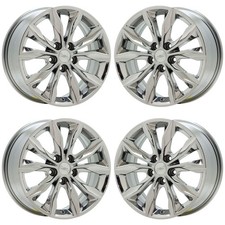 17" Chevrolet Malibu PVD rodas cromadas brilhantes aros conjunto de fábrica fabricante de equipamento original 5894 TROCA, usado comprar usado  Enviando para Brazil