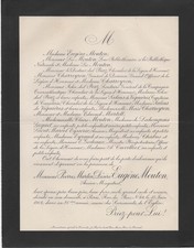 1902 faire part d'occasion  Toulouse-