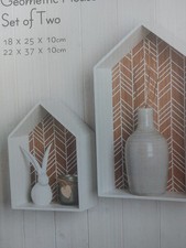 House shaped shelves. for sale  FALMOUTH