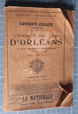 Livret horaires chaix d'occasion  Ardentes