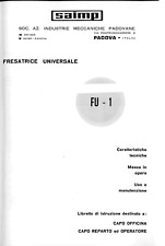 Saimp fresatrice manuale usato  Bergamo